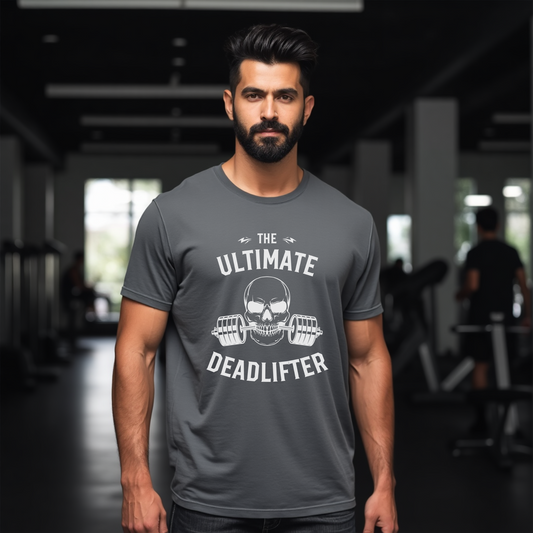 THE ULTIMATE DEADLIFTER Gym Oversized Premium Tshirt