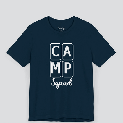 Camp Squad T-Shirt for Men : Dark Colors Image 3