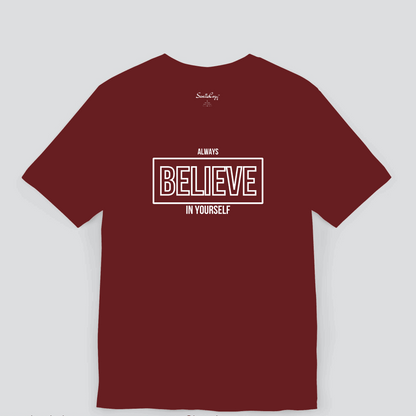 Premium Always Believe In Yourself T-shirt for Men Image 2