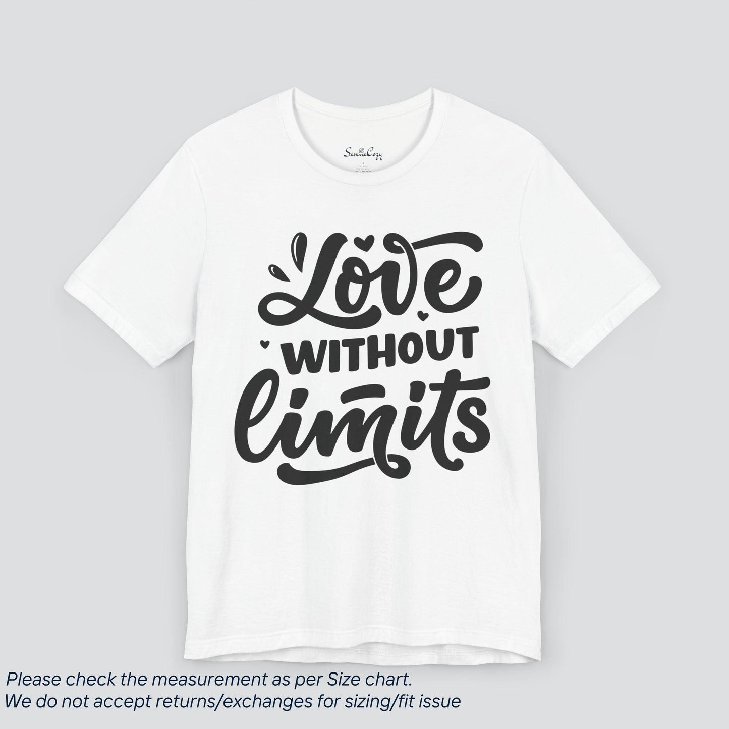 Unconditional Love Tee - Love Without Limits Inspirational Shirt