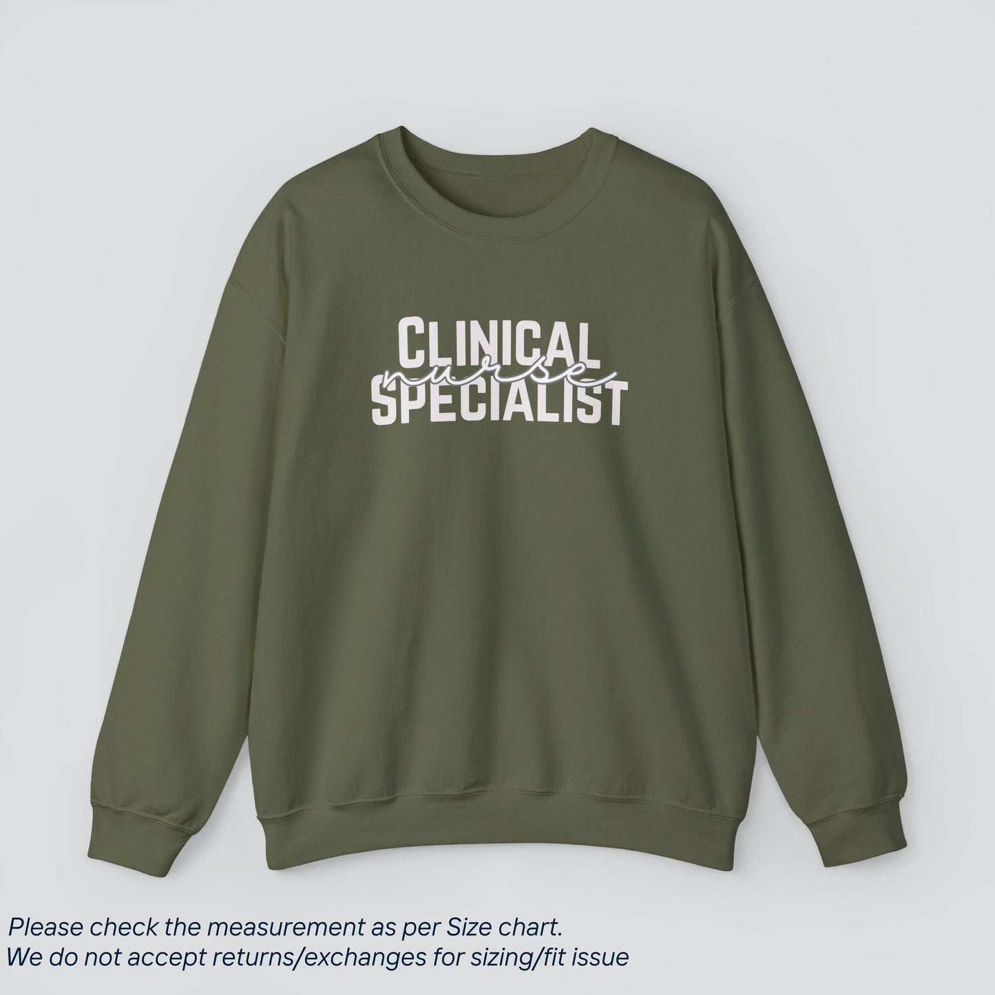 Clinical Specialist Nurse Sweatshirt - Expert Care, Cozy Comfort