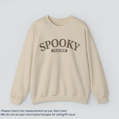 Spooky Teacher Halloween Sweatshirt