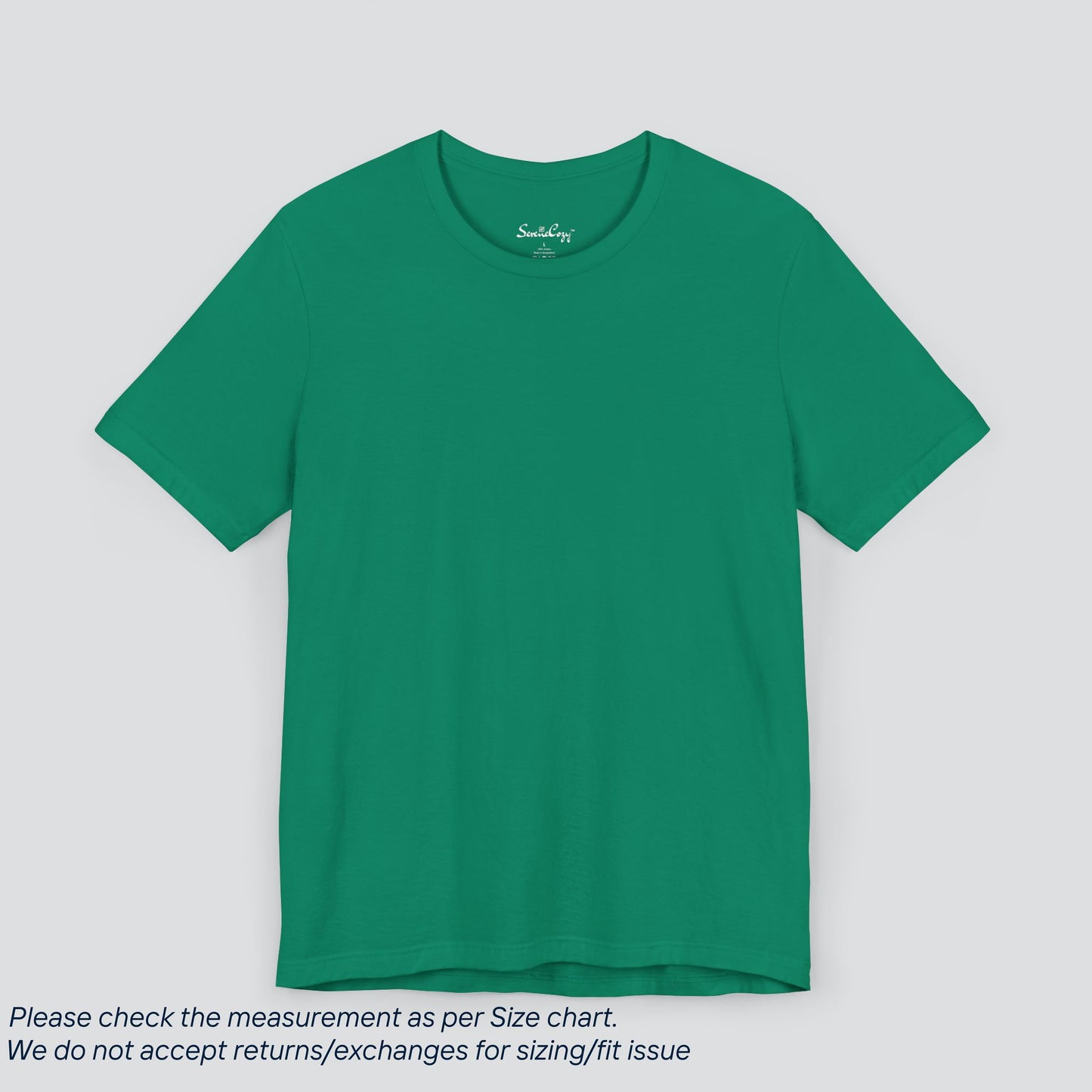 Plain Kelly Color Tee - Premium US Cotton T-Shirt