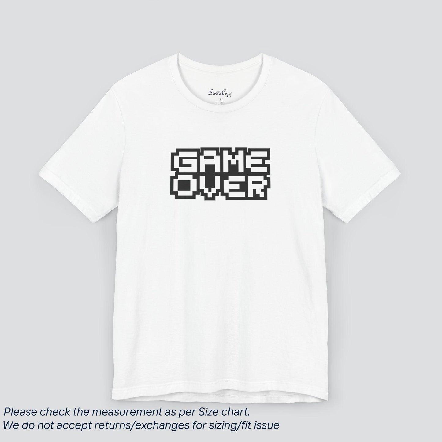 Game Over Tee - Ultimate Gaming T-Shirt for Gamers