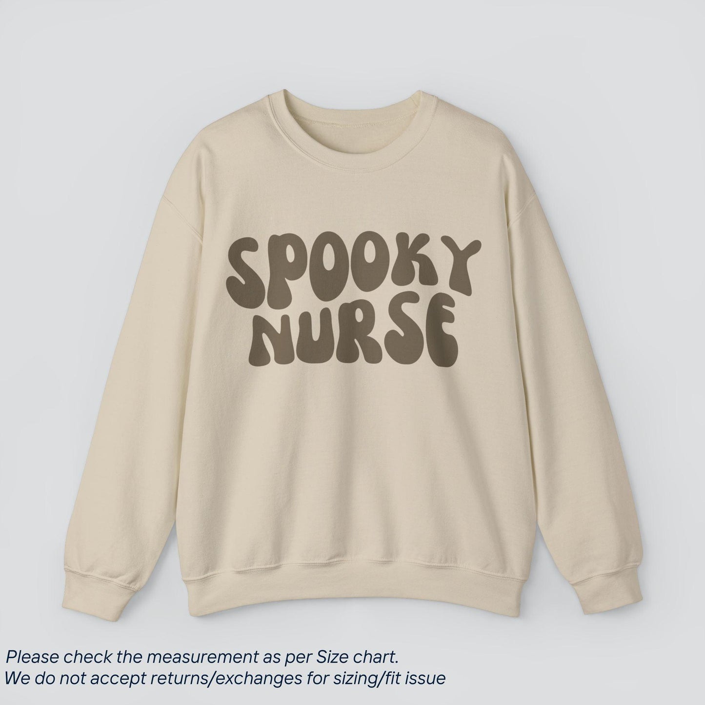 Spooky Nurse Halloween Sweatshirt