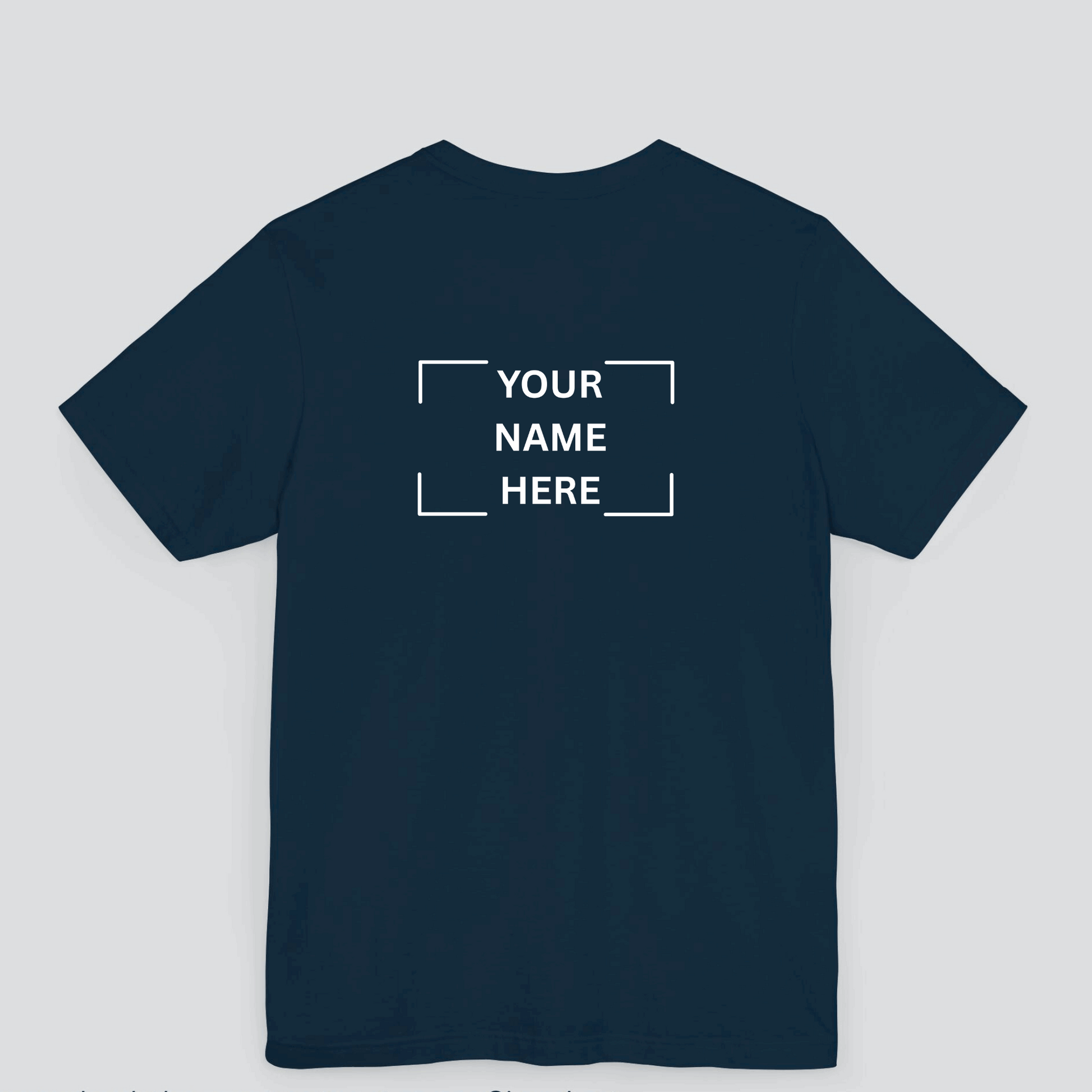 Personalized Group & Name T-shirts | Custom Front & Back Design Image 2