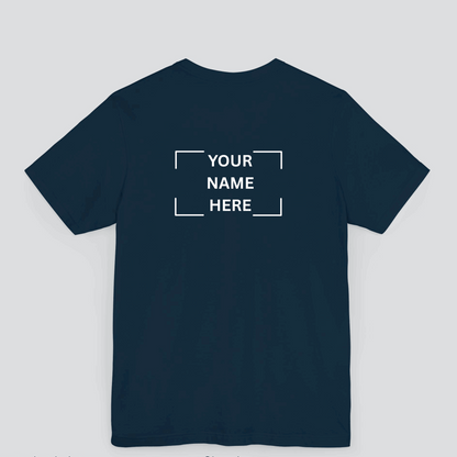 Personalized Group & Name T-shirts | Custom Front & Back Design Image 2