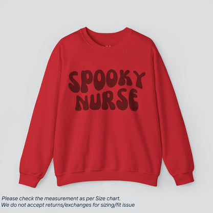 Spooky Nurse Halloween Sweatshirt