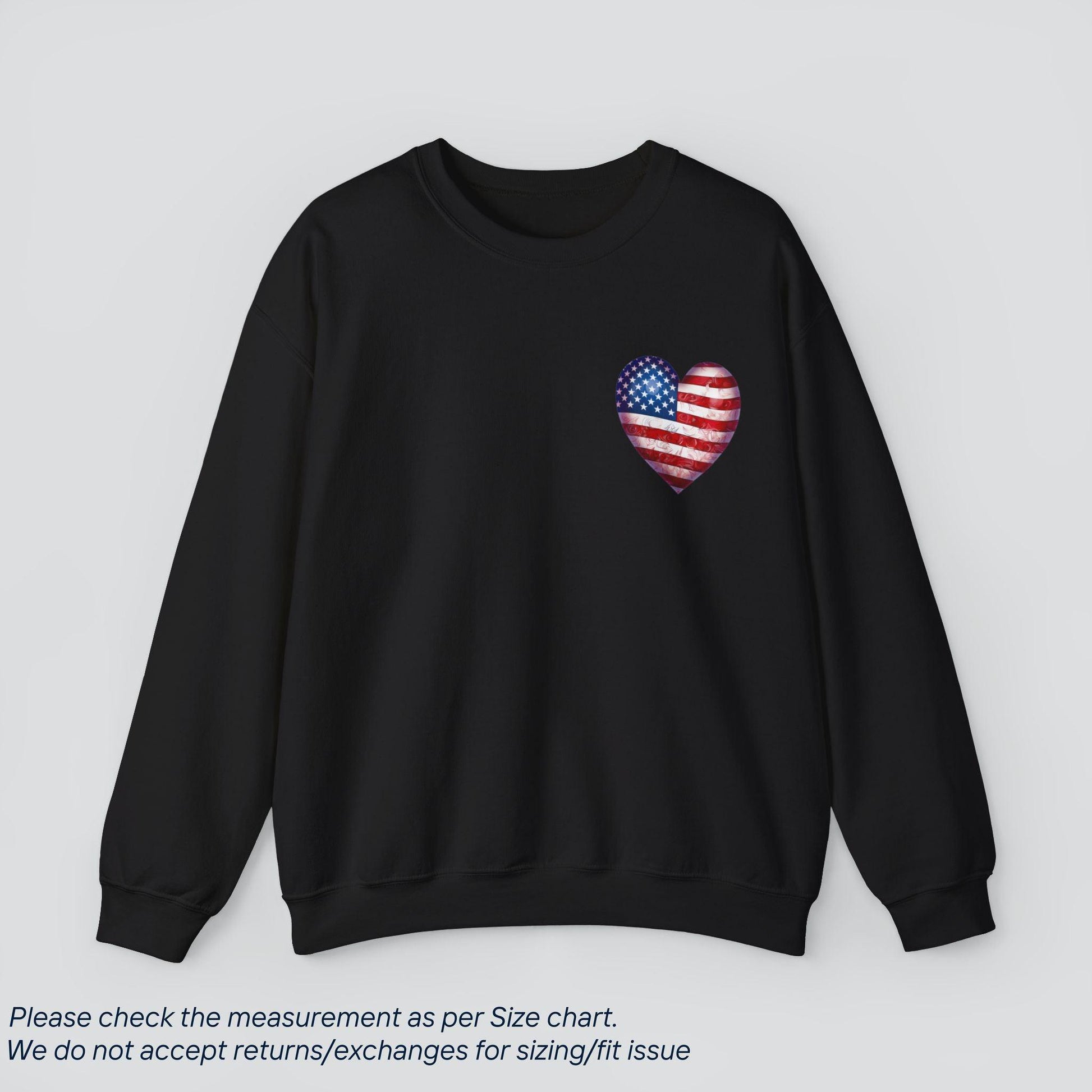 Patriotic Loves Jesus and America Too Sweatshirt - SereneCozy