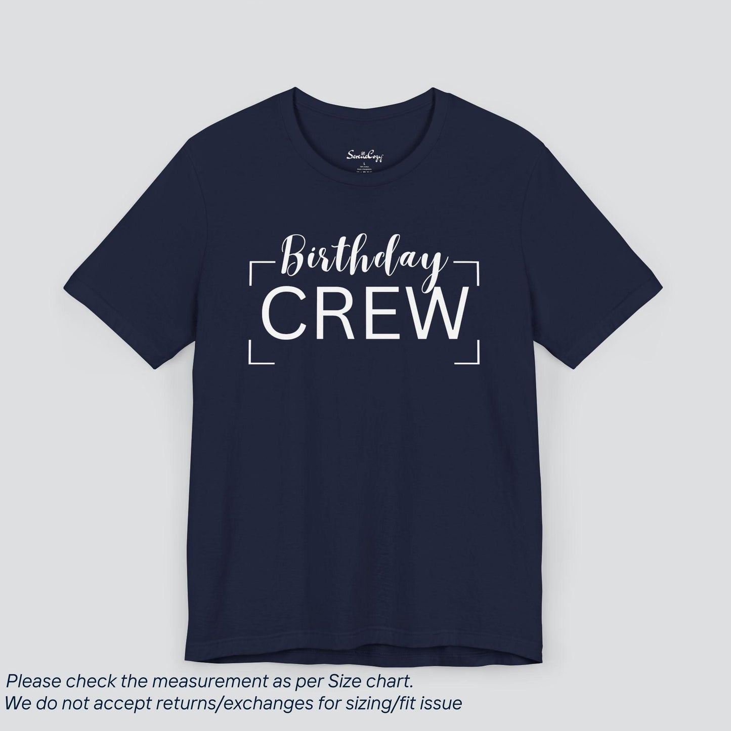 Join the Birthday Crew! Premium US Cotton T-Shirt