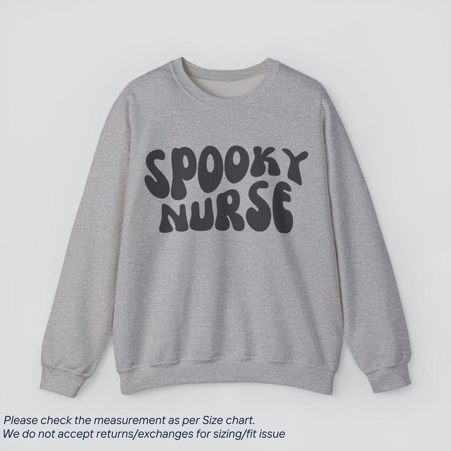 Spooky Nurse Halloween Sweatshirt