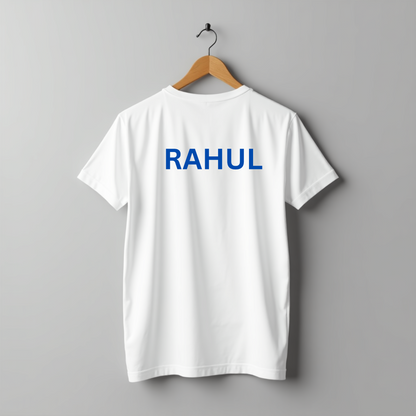 Team India Tshirt for Men | Personalized Name Printed Tshirt