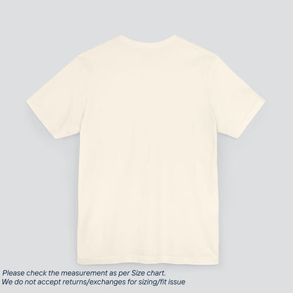 Plain Natural Color Tee - Premium US Cotton T-Shirt