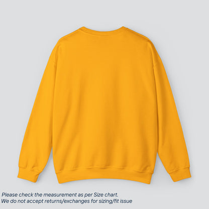 Gold Solid Color Sweatshirt Premium US Cotton