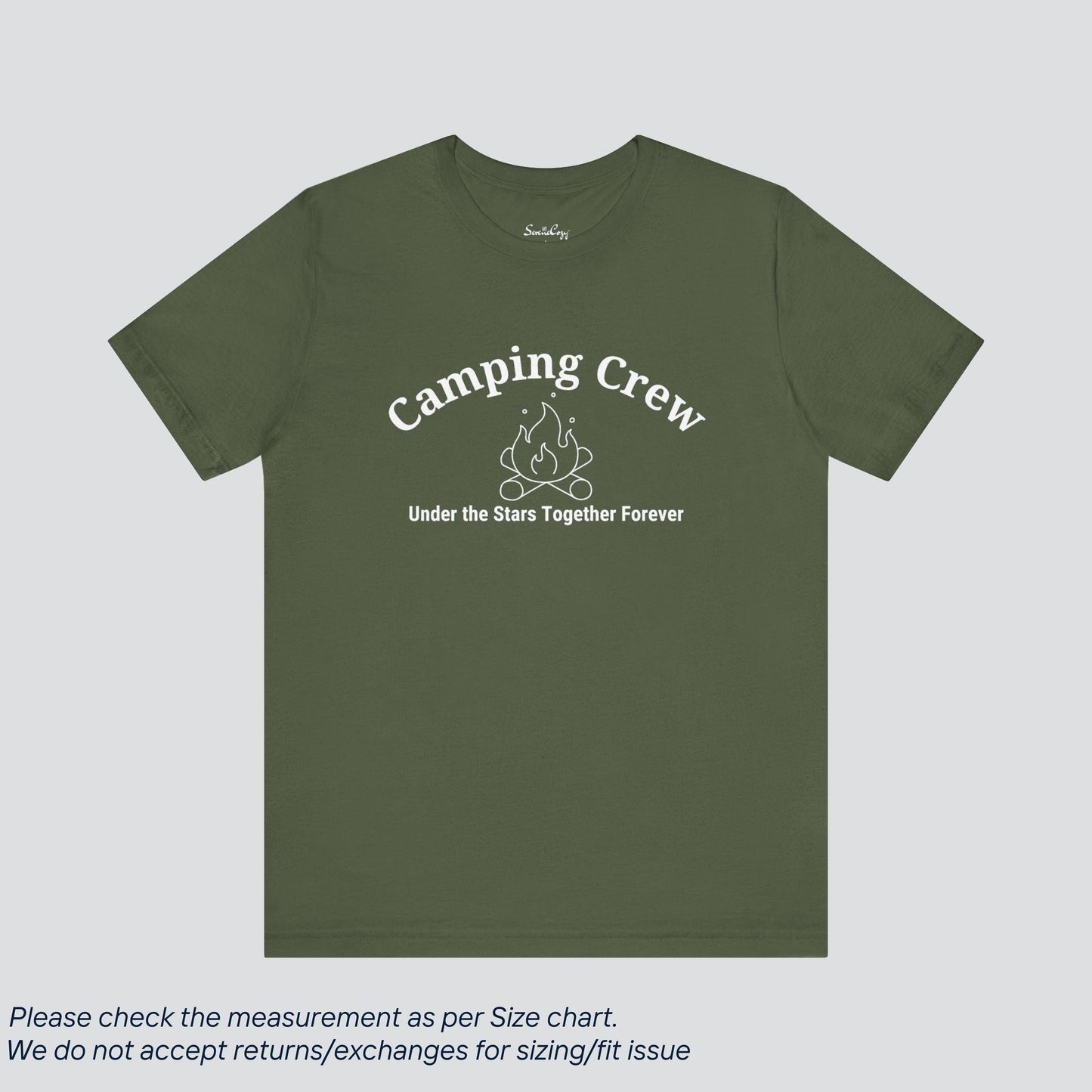 Camping Crew T-Shirt - Outdoor Adventure Tee