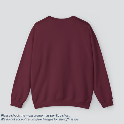 Maroon Solid Color Sweatshirt Premium US Cotton