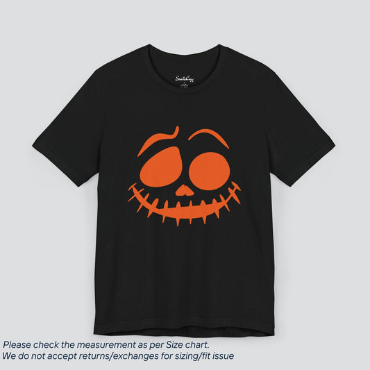 Pumpkin Face Halloween T-Shirt 4