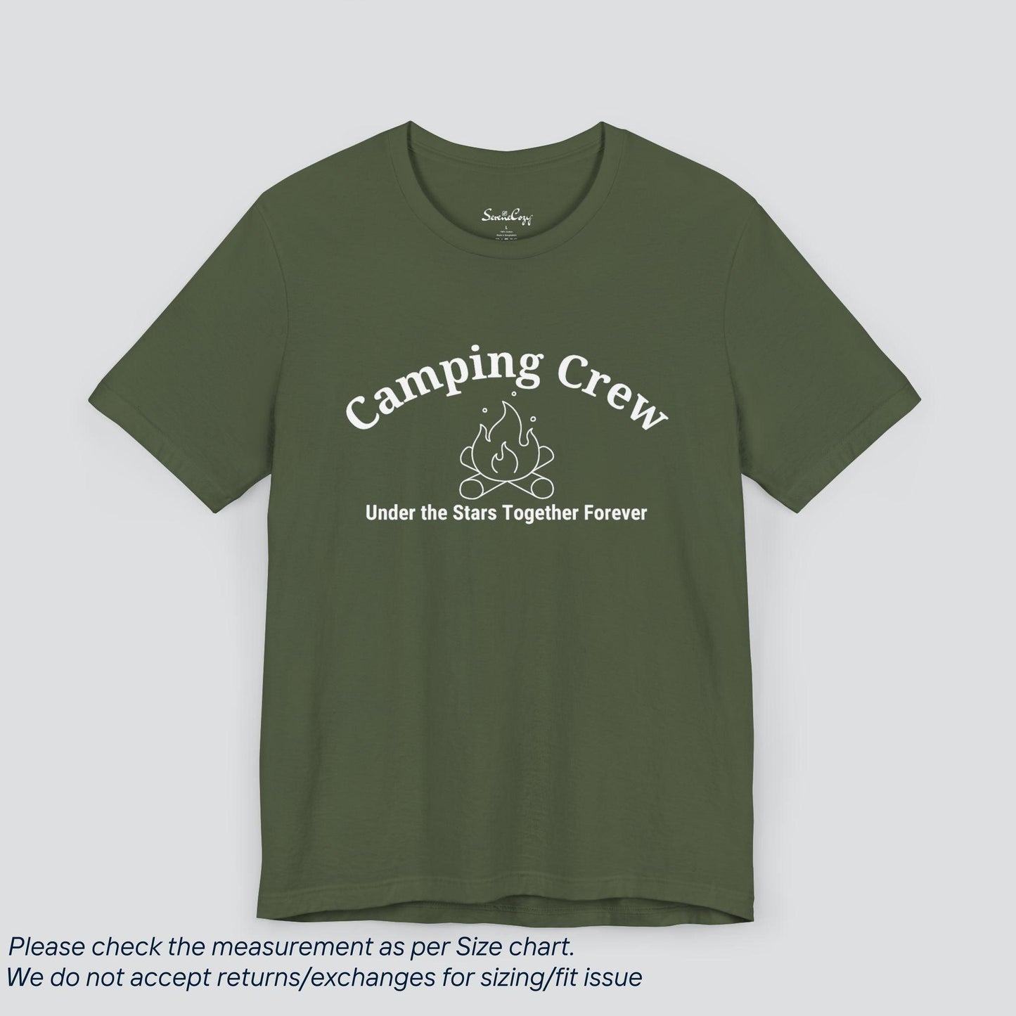 Camping Crew T-Shirt - Outdoor Adventure Tee