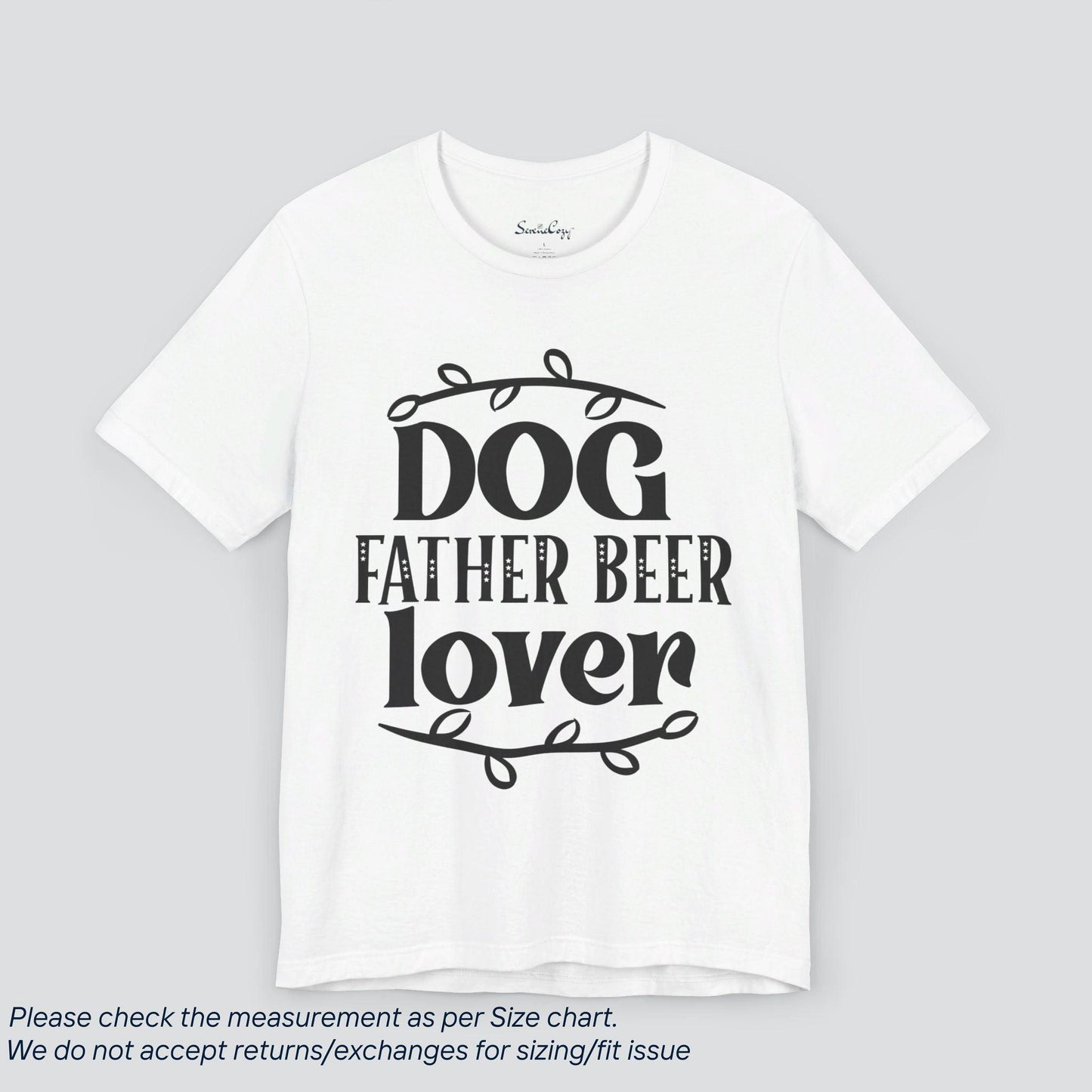 Dog Father Beer Lover T-Shirt