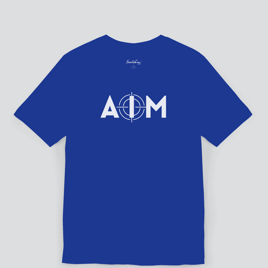 AIM Motivational Printed Premium Tshirt for Men