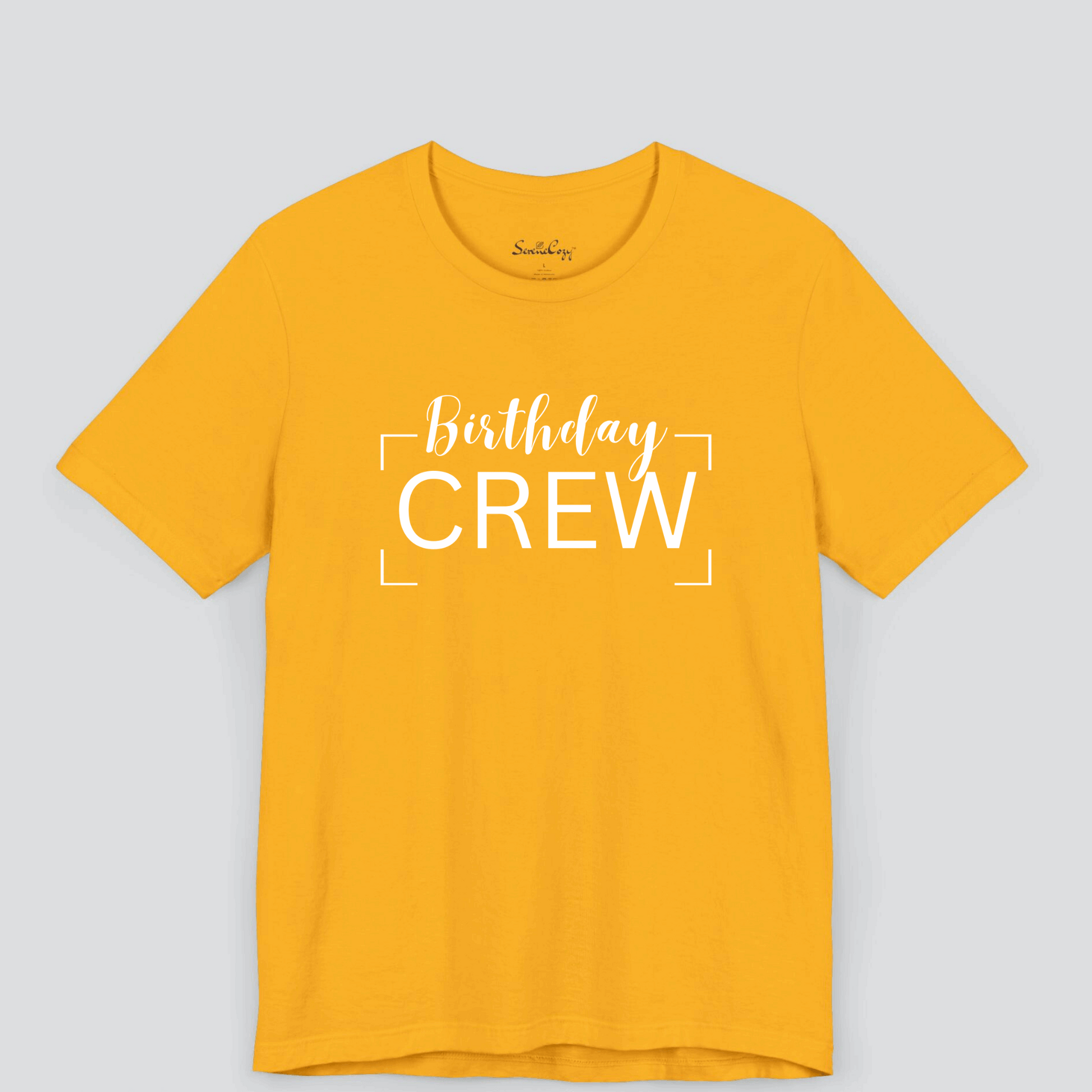 Men's Birthday Crew Tshirt Image 4