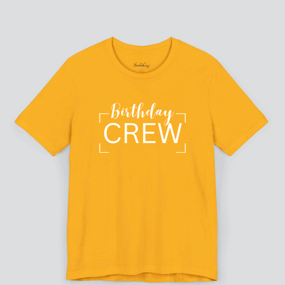 Men's Birthday Crew Tshirt Image 4