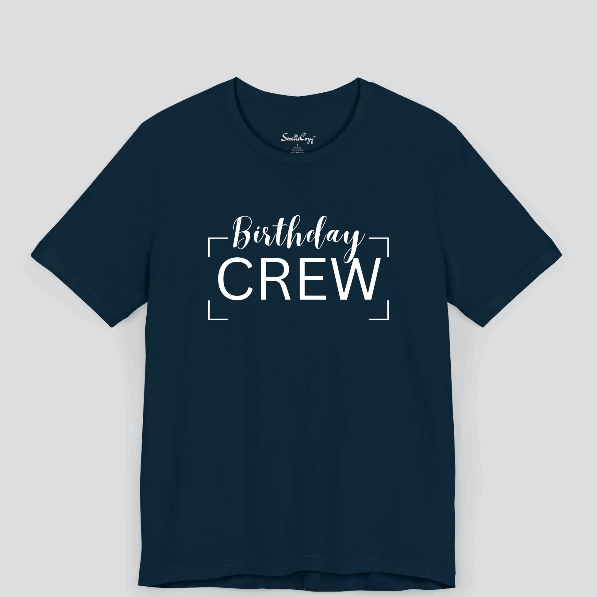 Men's Birthday Crew Tshirt Image 2