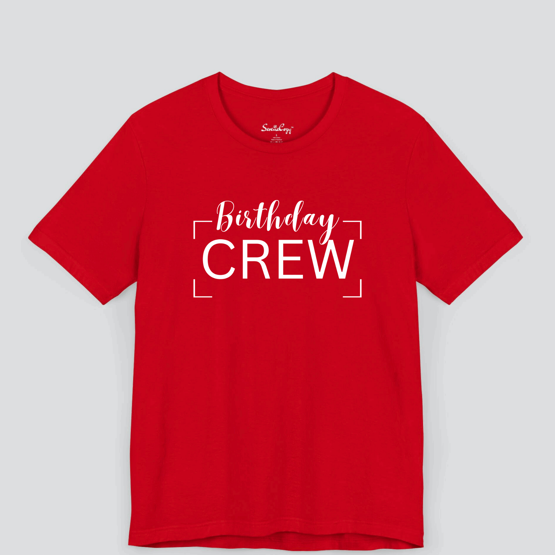 Men's Birthday Crew Tshirt Image 3