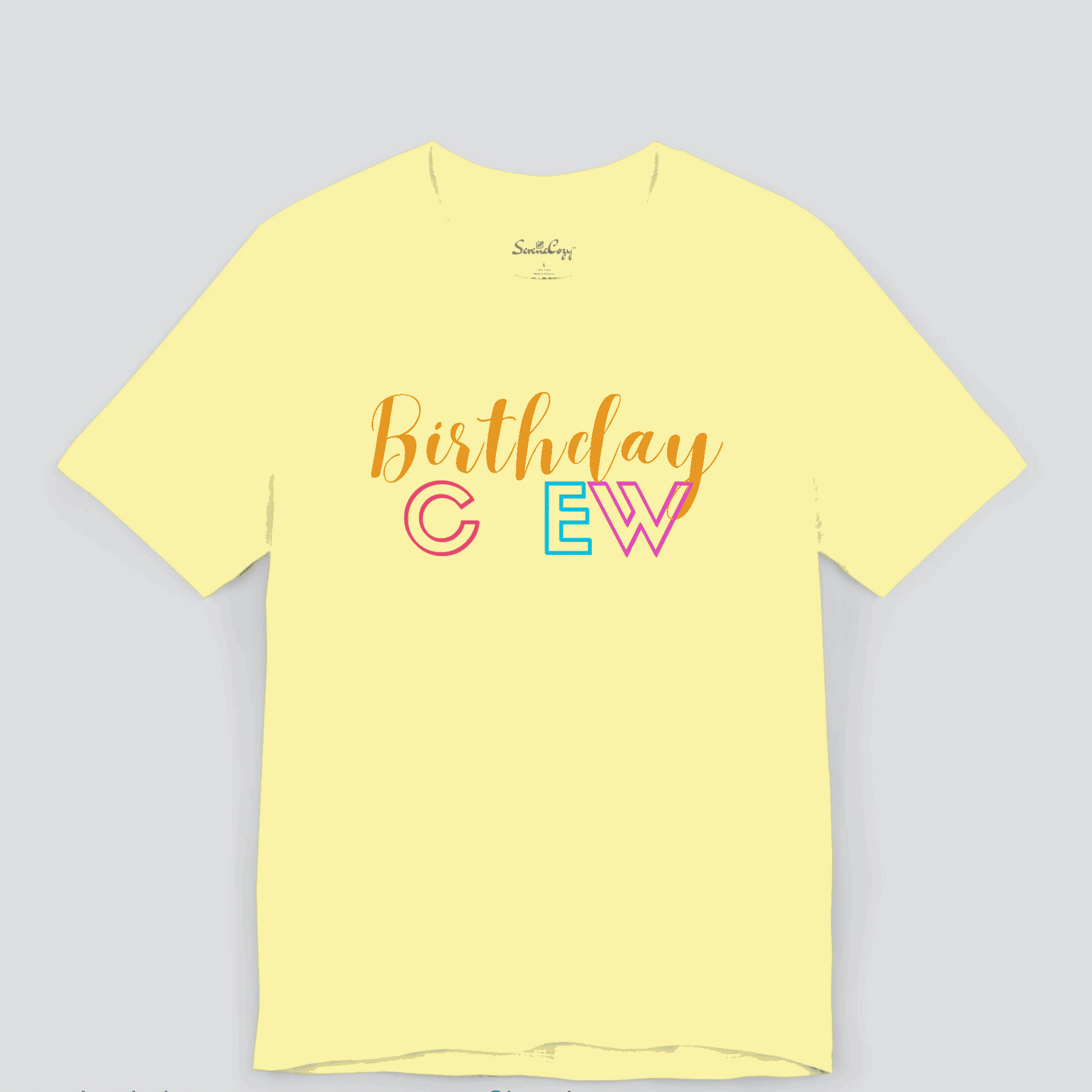 Matching Birthday Crew Tshirts for Men Image 3