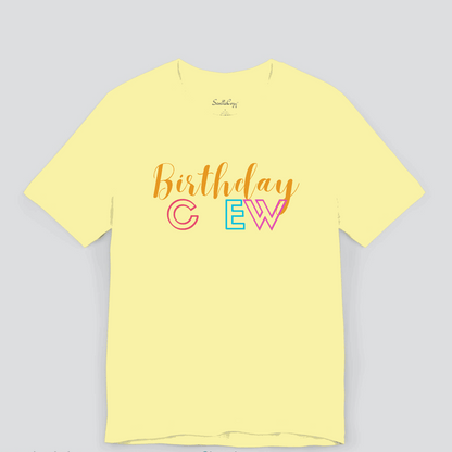 Matching Birthday Crew Tshirts for Men Image 3