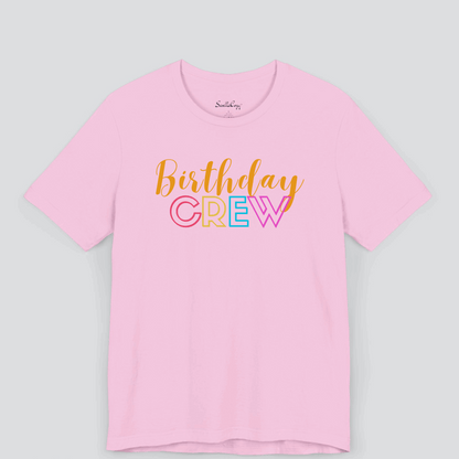 Matching Birthday Crew Tshirts for Men Image 5