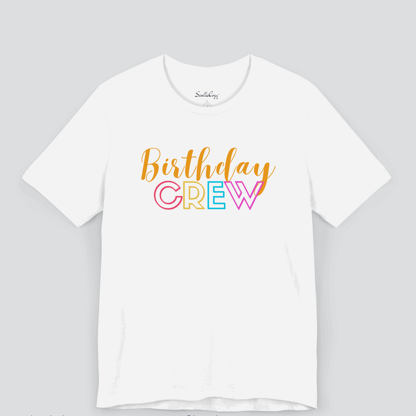 Matching Birthday Crew Tshirts for Men Image 2