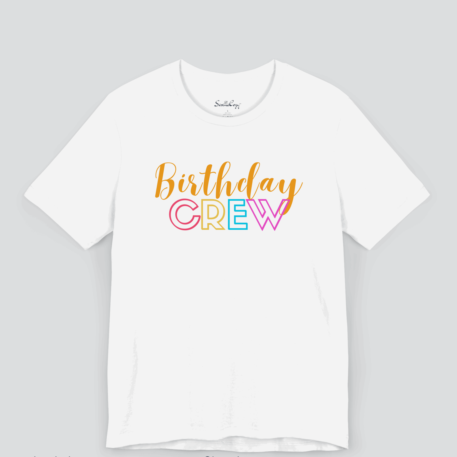 Matching Birthday Crew Tshirts for Men Image 2