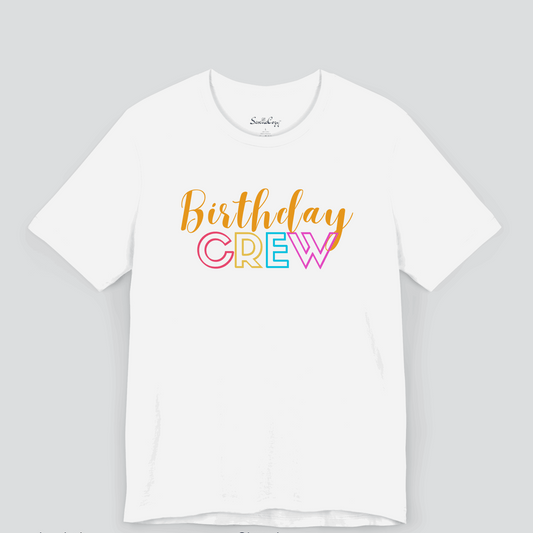 Matching Birthday Crew Tshirts for Men Image 2