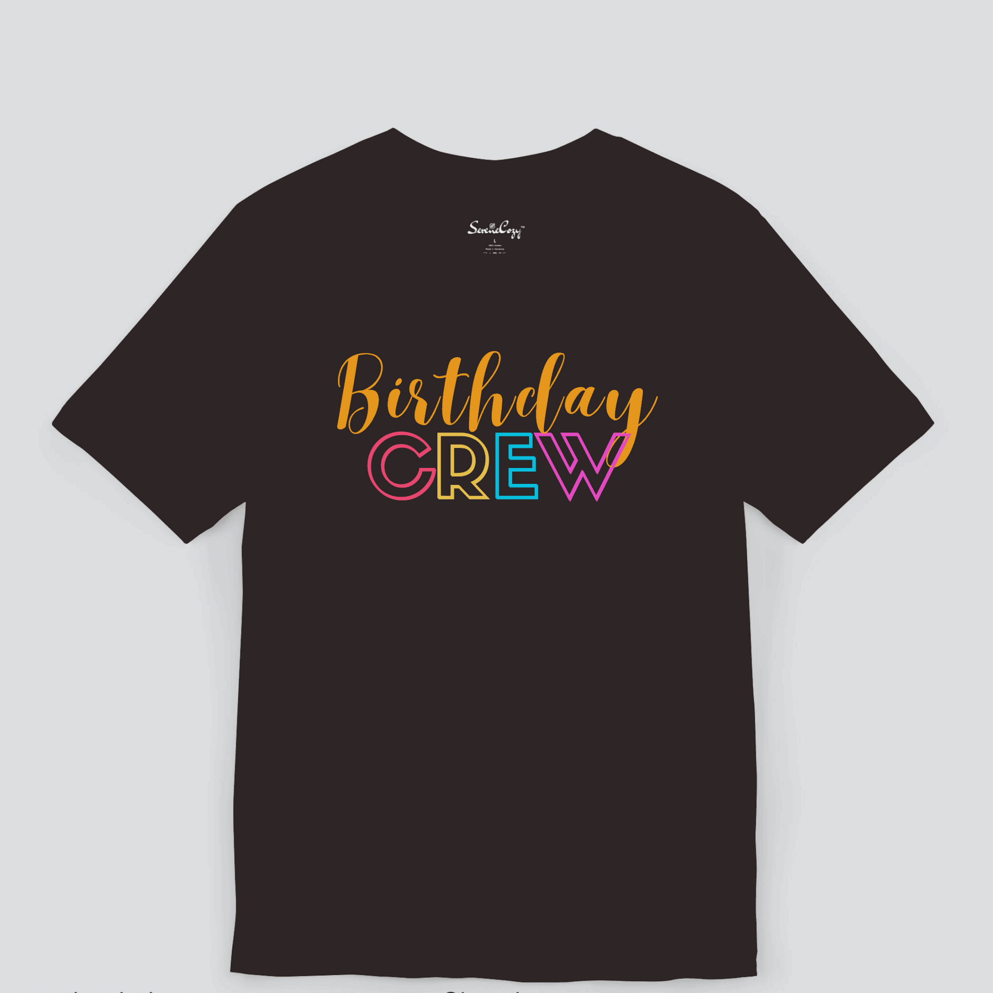 Matching Birthday Crew Tshirts for Men Image 6