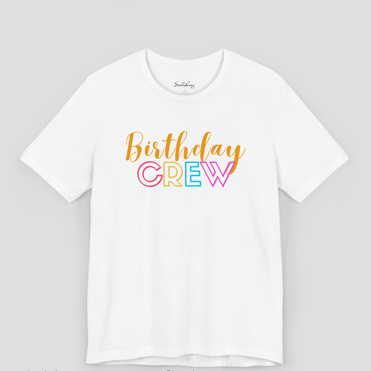 Matching Birthday Crew Tshirts for Men Image 2