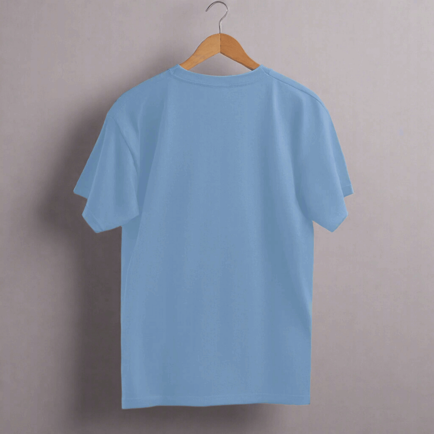 Premium Baby Blue Oversized T-shirt| Relaxed Fit