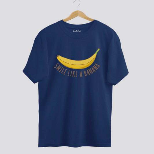 Smile Like a Banana Oversized T-Shirt | Fun & Quirky