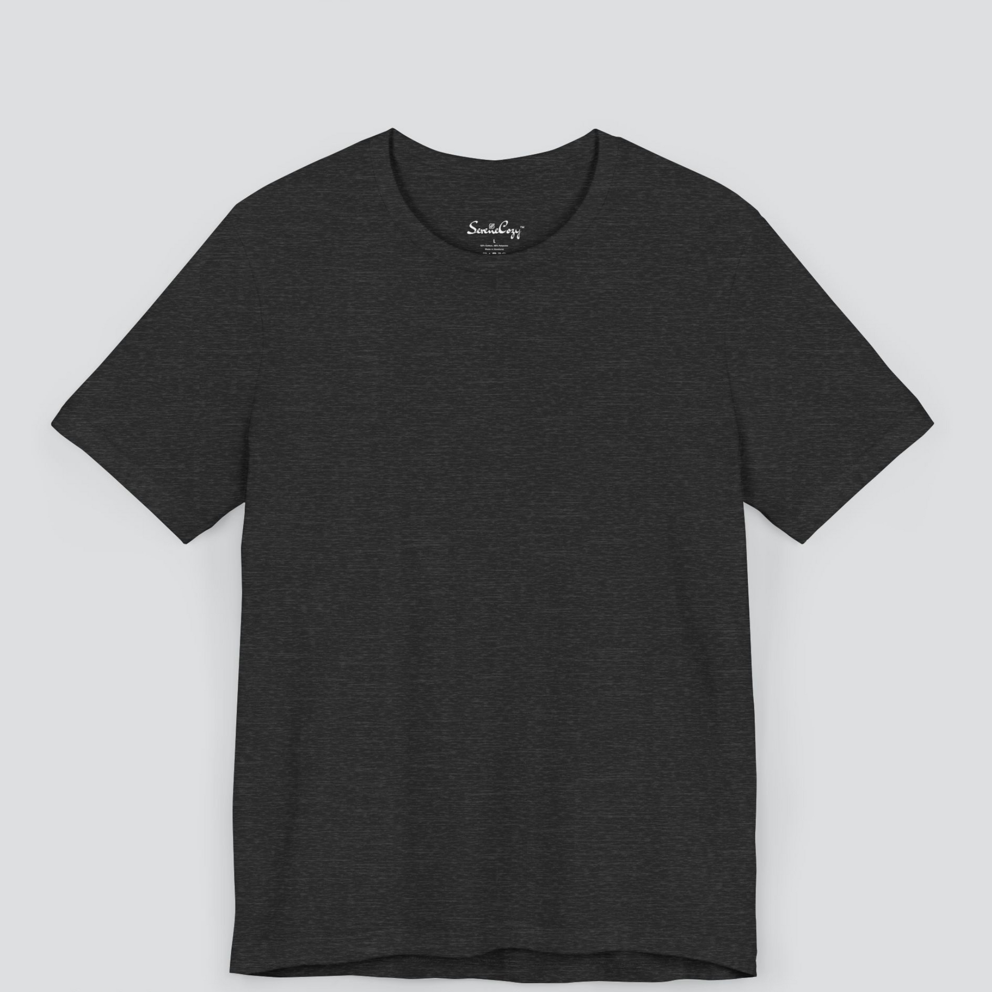 Classic Dark Grey T-Shirt for Men | Premium Quality | SereneCozy