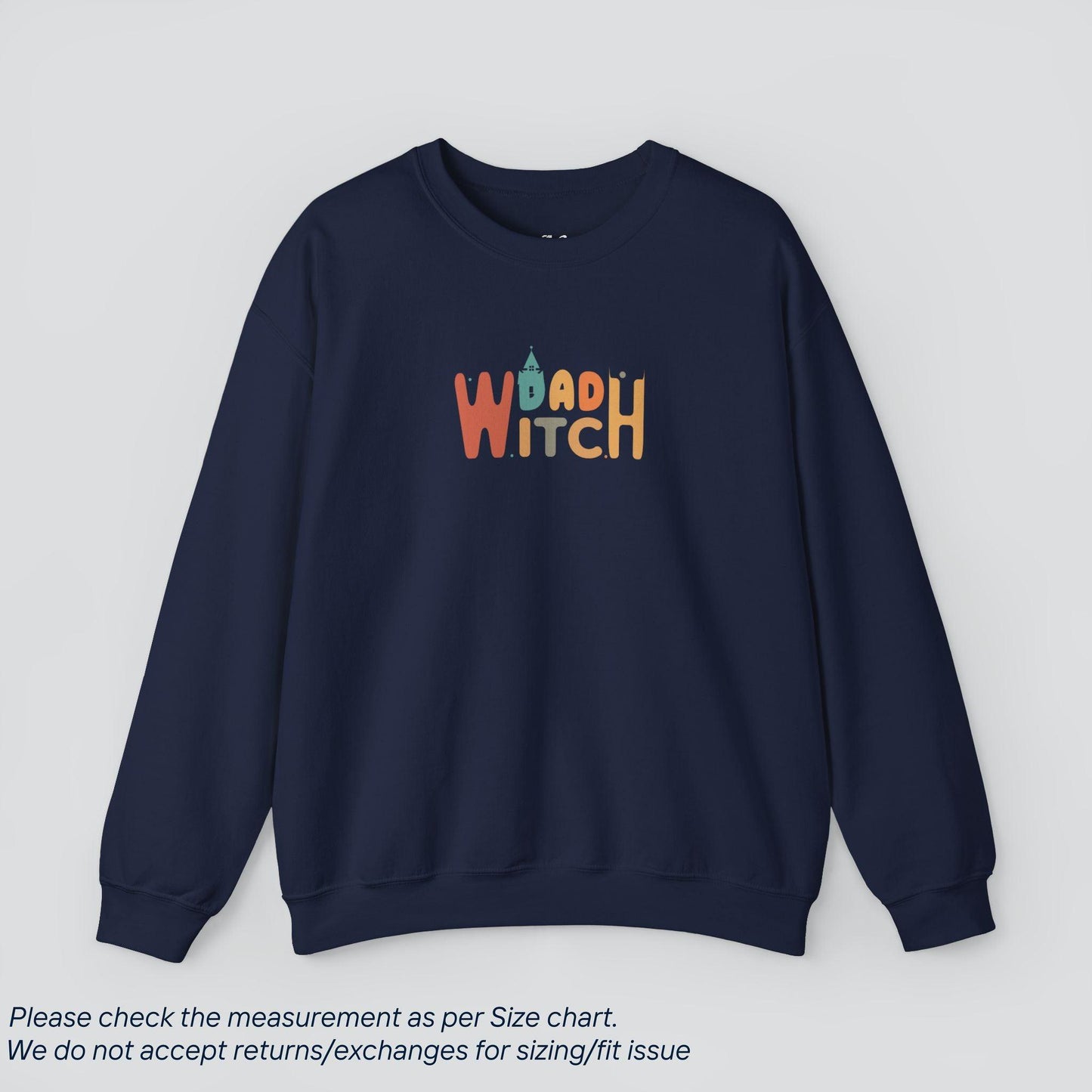 Dad Witch Halloween Sweatshirt for Dad