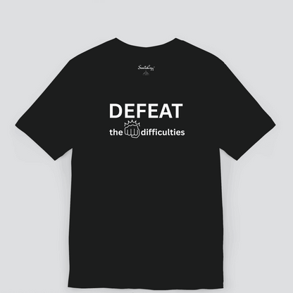 DEFEAT the Difficulties Premium Tshirt for Men