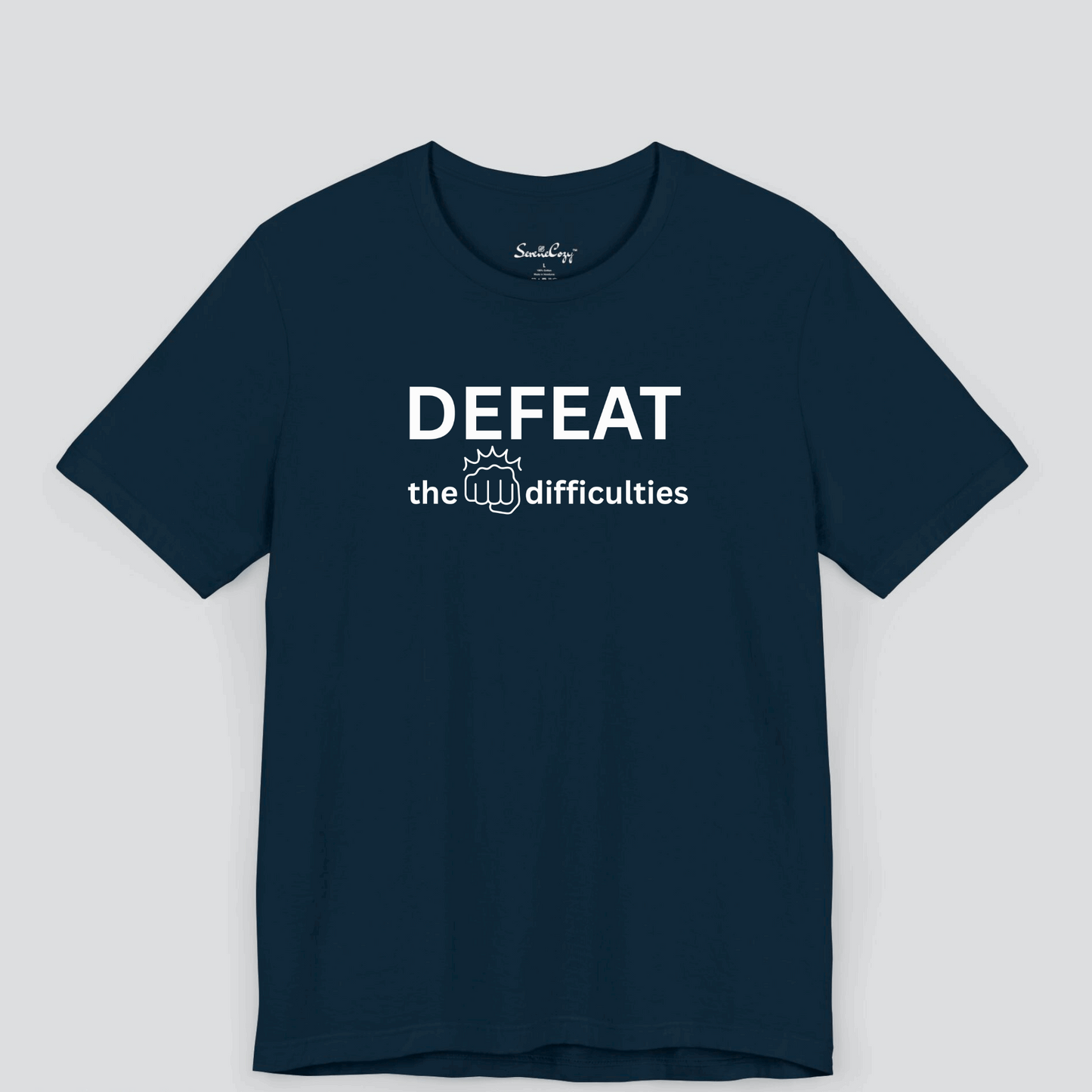 DEFEAT the Difficulties Premium Tshirt for Men