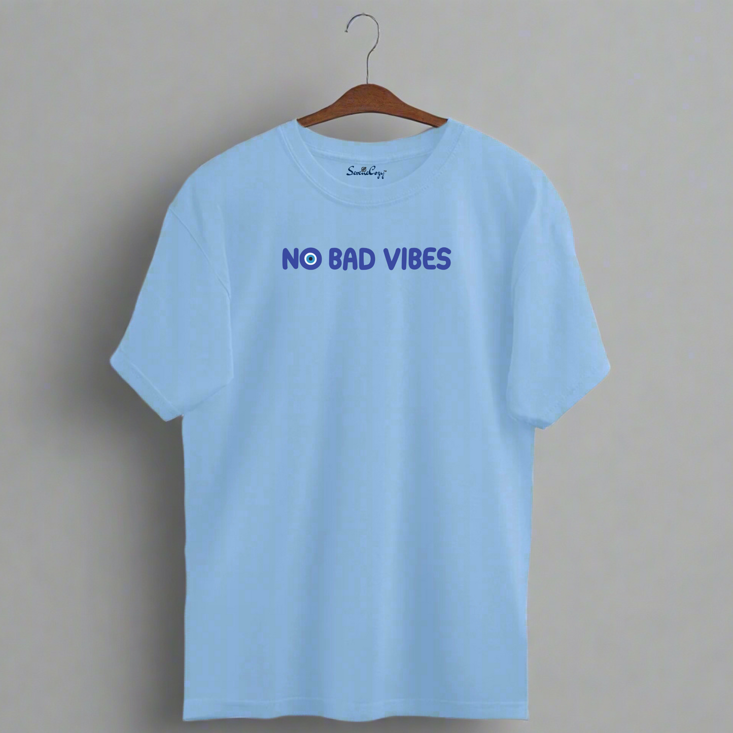 No Bad Vibes Evil Eye Protection Premium Oversized Tshirt