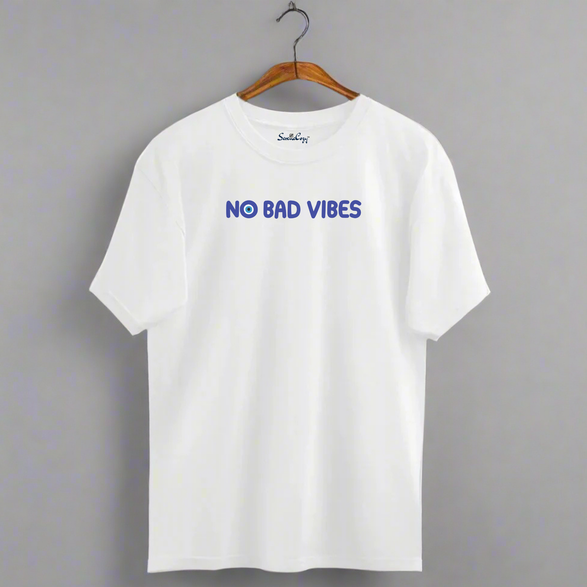No Bad Vibes Evil Eye Protection Premium Oversized Tshirt