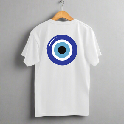 No Bad Vibes Evil Eye Protection Premium Oversized Tshirt