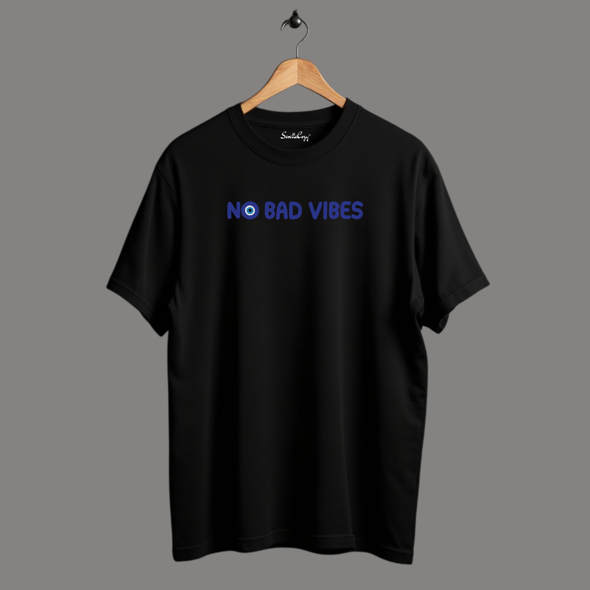 No Bad Vibes Evil Eye Protection Premium Oversized Tshirt