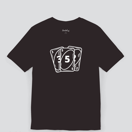 Royal Flush Playing Cards Men's Tshirt | Poker Lover's Essential Image 1