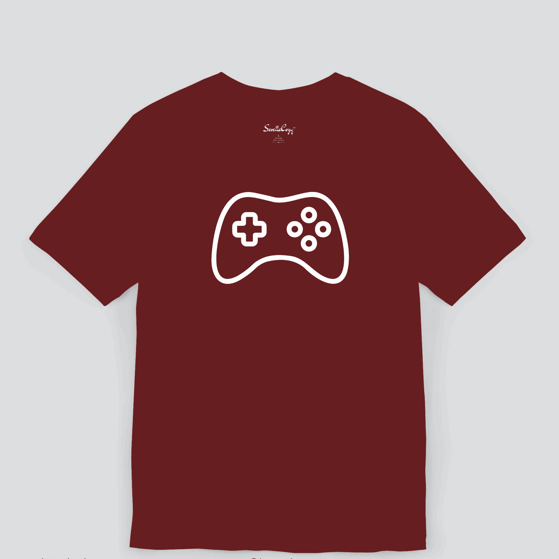 Gamer Controller Tshirt for Men Image 2