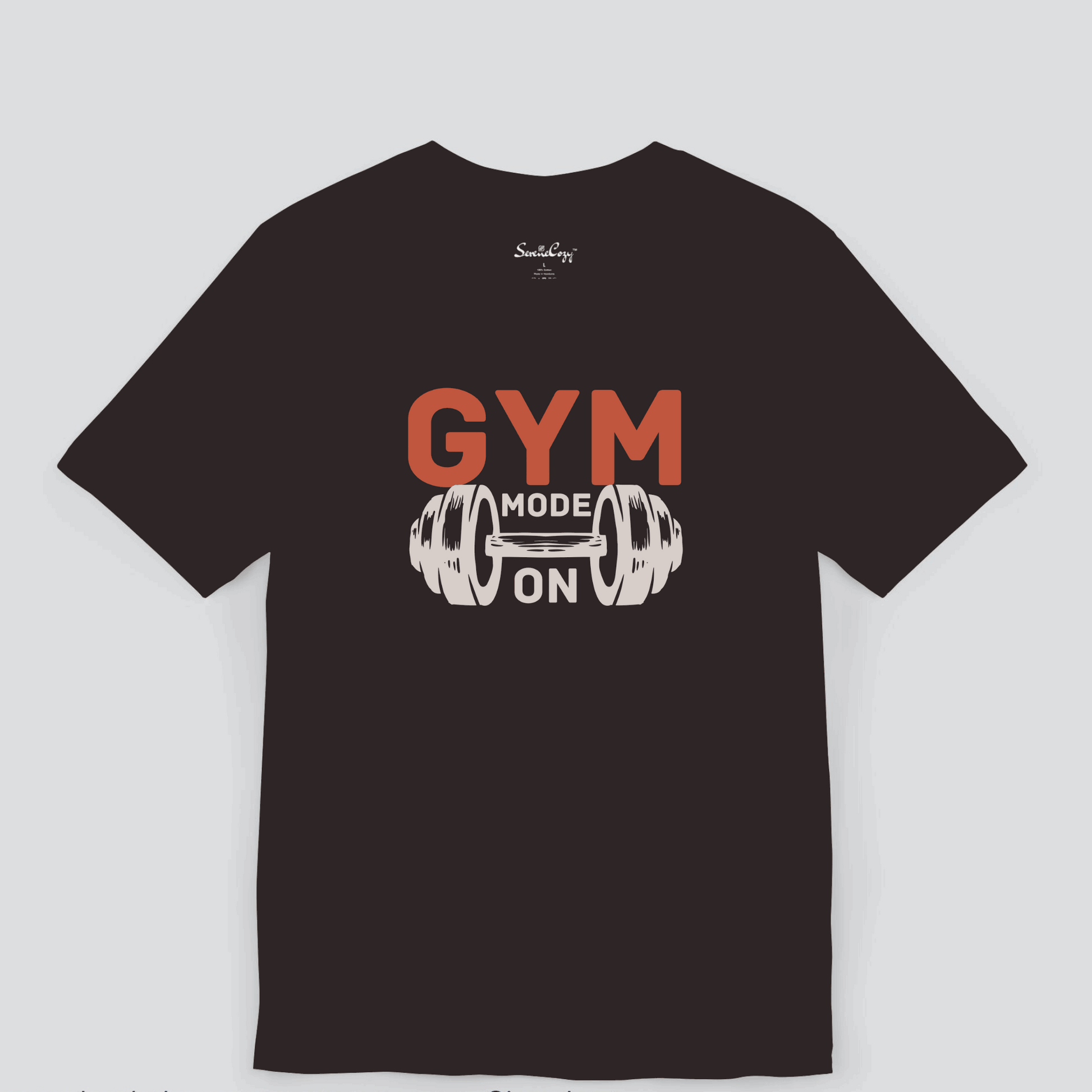 Premium GYM Mode On Fitness T-shirt for Men Image 1