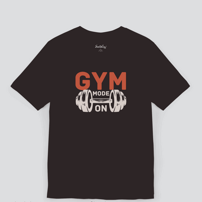 Premium GYM Mode On Fitness T-shirt for Men Image 1